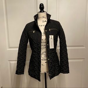 ✨FLASH SALE!!!✨COLE HAAN✨NWT✨CHIC QUILTED BLACK COAT JACKET